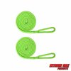 Extreme Max Extreme Max 3006.2597 BoatTector Premium Double Braid Nylon Fender Line Value-3/8" x 6' Neon Green 3006.2597